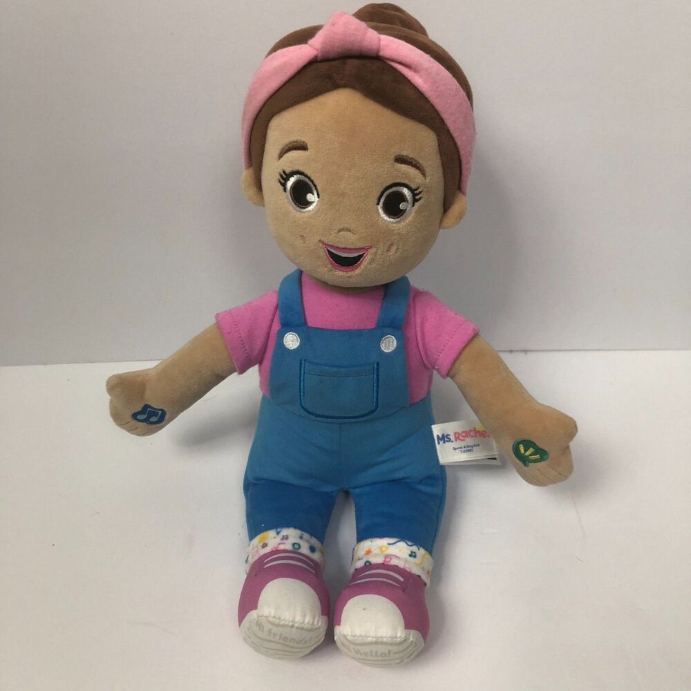 Ms. Rachel Speak & Sing Doll Interactive Plush Toy Spinmaster